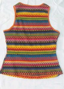 Striped Sleeveless Top