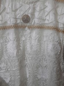 Beautiful Chicken White Kurta