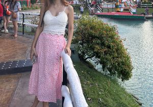 Floral Print Skirt