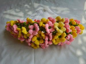 Crochet Flower Blanket 💐 21inches