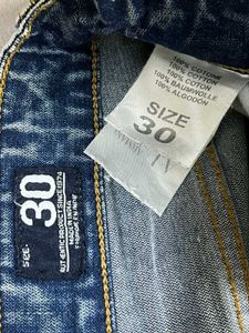 AJ Armani Jeans Light Blue Slim Fit Denim