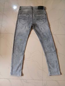 Gray Denim Jeans