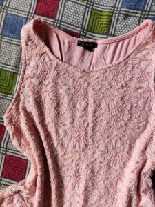 Pink Lace Top
