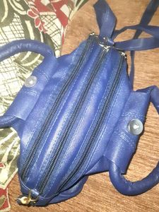 Raez Blue Handbag