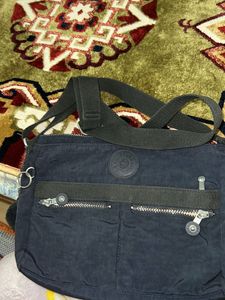 Kipling Blue Dark Medium Sling Bag