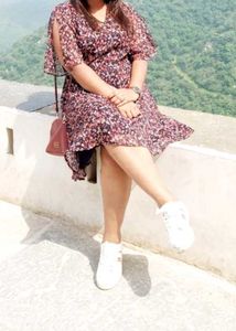 Floral Print Casual Dress