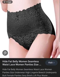 Black Lace High-Waisted Panty💥💥BUY 2 By 160 💥💥