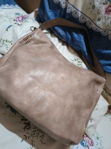 Taupe Hobo Bag