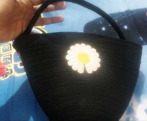 Black Handmade Slingbag