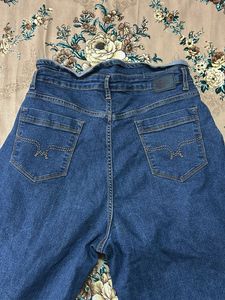 High-Waisted Denim Jeans NOT USED
