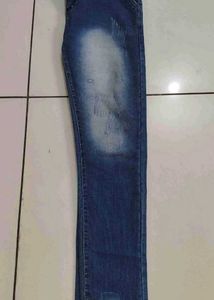 Distressed Denim Jeans