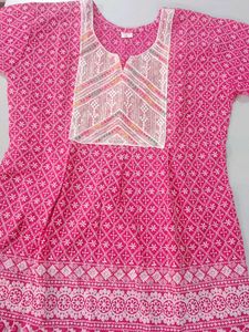 chicken design long top