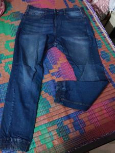 Dark Blue Denim Jeans