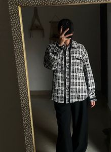 Chic Plaid Tweed Jacket