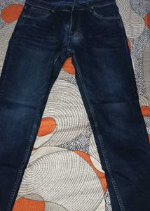 Dark Blue Denim Jeans