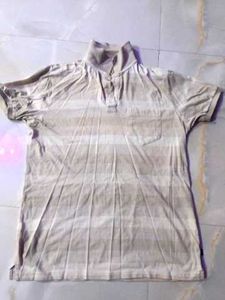 Casual White Patterned tshirt👕🤍