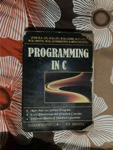 Programming in C Book