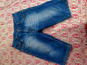 Denim Bermuda Shorts