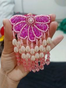 Vintage Beaded Flower Earrings