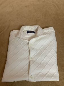 White Textured Shirt