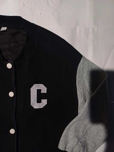 🔥Vintage Black Letterman Jacket