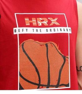 Red HRX Graphic Tank