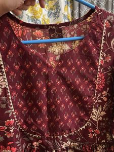 Floral Print kurta Set