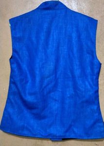 Blue Waistcoat /Nehru Jacket