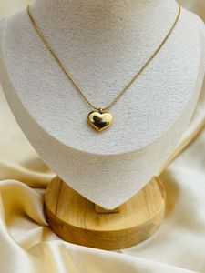 Heart Pendant Necklace Anti-tarnish