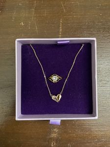 Everlasting Heart Necklace And Ring New