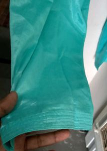 Teal Embroidered Kurta Set