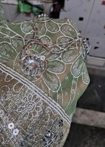 Green Sequin Fabric