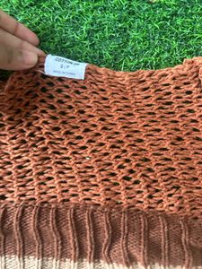 Crochet Knit Crop Top