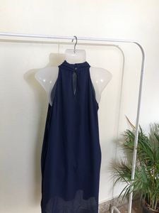 Worthington Imported Navy Blue Casual Dress(Women)