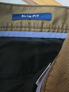 Men's Brown Chinos slim fit