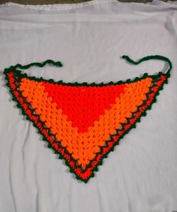 Crochet bandana (headscarf)