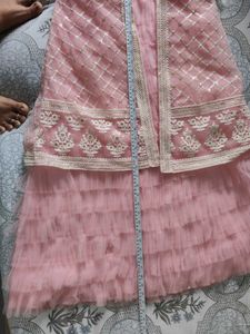 Ethnic Shrug Set For Girls