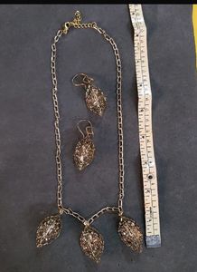Golden Jewelry Set
