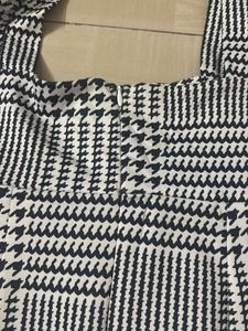 Houndstooth Mini Dress