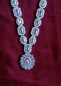 AD Necklace Set (American Diamond)