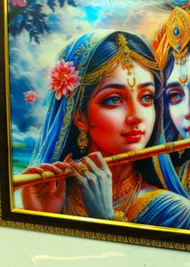 radhekrishna illusional photo frame