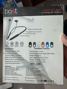 Boat Jazz BT ANC Brand new Neckband