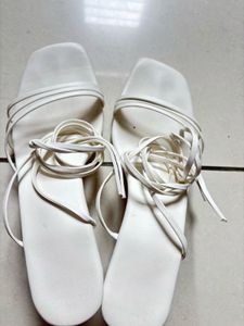 Stylish White Heels