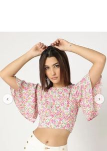 Bell Sleeves crop top