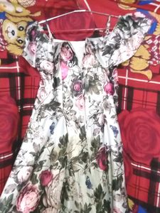 Floral Print Maxi Dress
