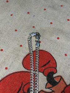 Silver Chain &amp; Locket 92.5 QualityVery Long Chaien