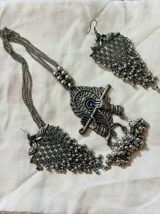 Peacock Dangle Earrings