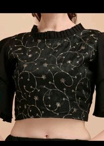 😍beautiful Round Neck Blouse 😍