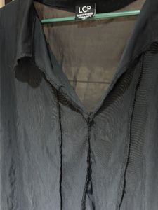 transparent Sheer Crop Top