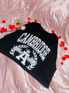 Black Graphic Tee